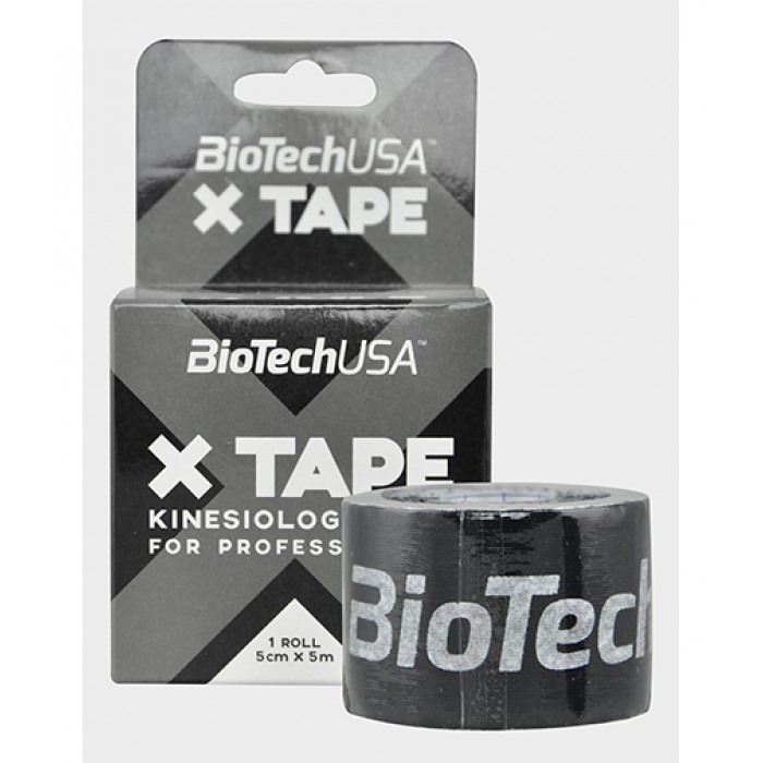 Кинезио лента - BIOTECH USA X-Tape / Black